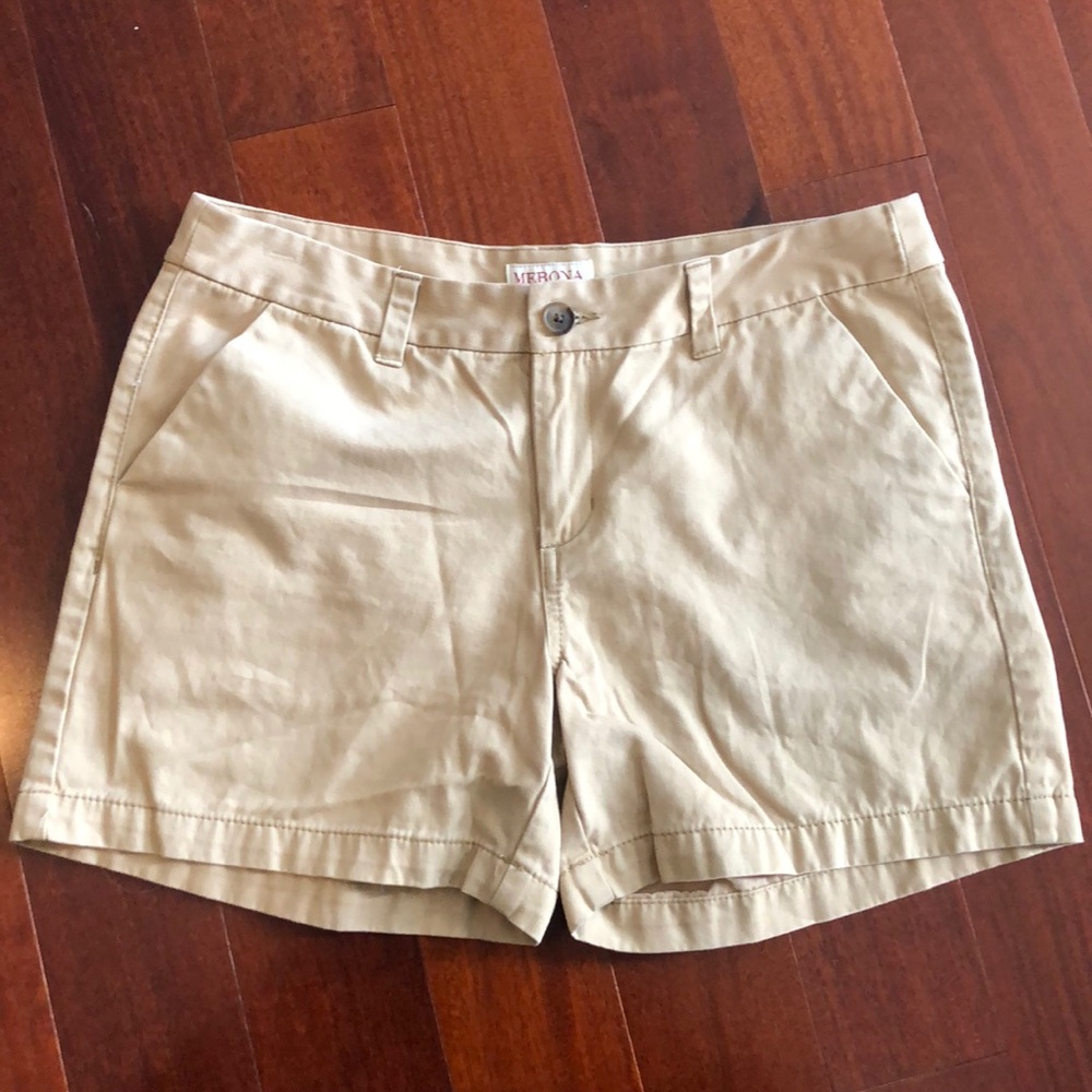 Tan / khaki women’s shorts size 8